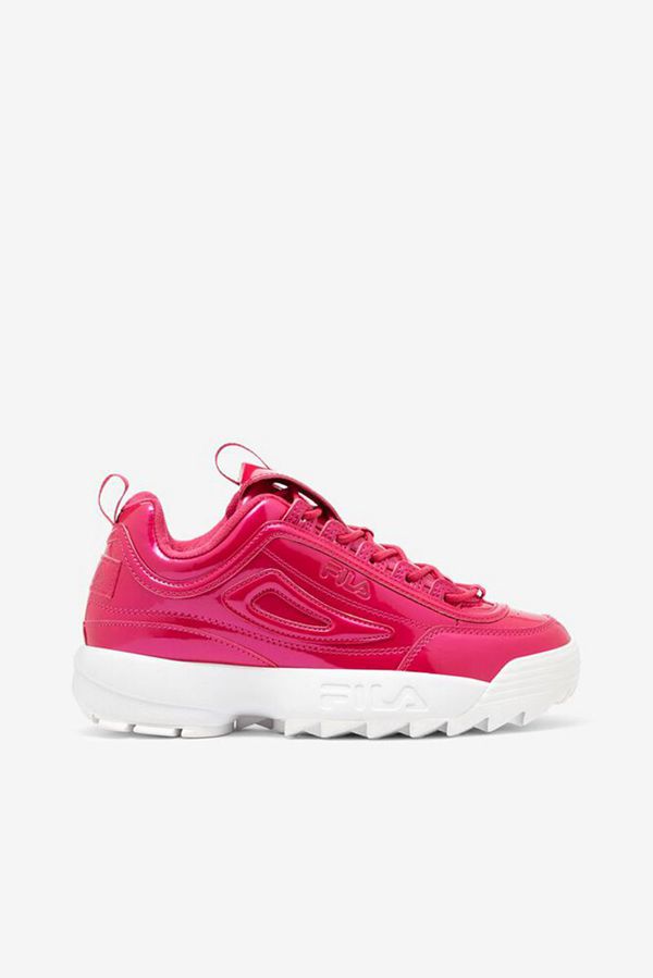 Fila Tenisky Damske Ruzove Tmavo - Pink Disruptor 2 Liquid Luster Vypredaj - Slovakia 37158-WUOC